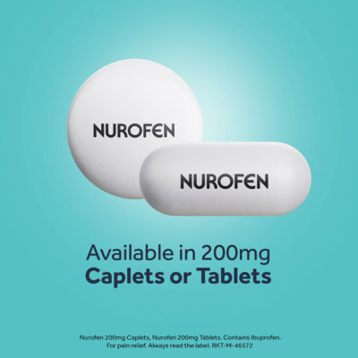 Nurofen 200mg ibuprofen tablets 16 tablets, imported from the UK
