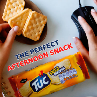 TUC cheese sandwich snack crackers 150g (British brand)