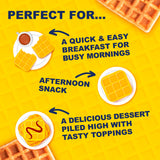McVitie's Toasting Waffles 222g Multipack, imported from the UK