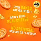 Jacob's Mini Cheddars Original grab bag 45g, imported from the UK