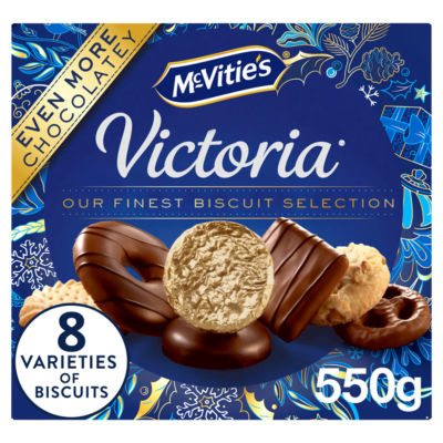 McVitie's Victoria Assortment biscuit 550g, UK version