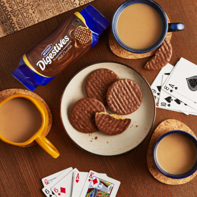 McVitie's milk chocolate digestive biscuits 2 x 266g, imported from the UK