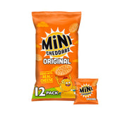 Jacob's Mini Cheddars cheese snack biscuits 12x23g multipack, UK version