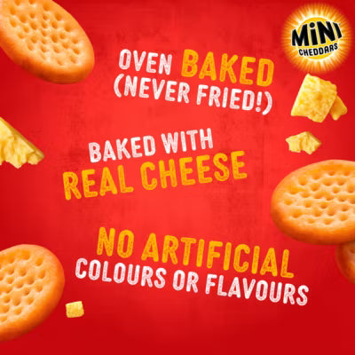Jacob's Red Leicester Flavour biscuits multipack 6x23g, UK version