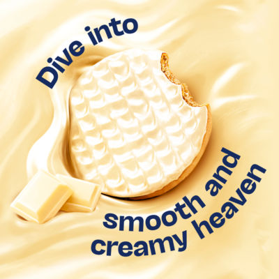 McVitie's white chocolate digestive biscuits 232g, imported from the UK