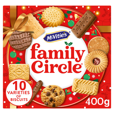 ASDA McVitie's Family Circle Biscuit Selection 400g- Buy online at McGrocer