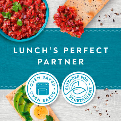 Jacob's Flatbread Salt & Pepper Crackers 150g