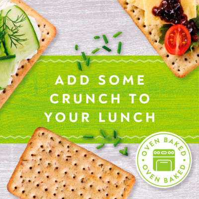 Jacob's Chive Crackers 190g, UK version