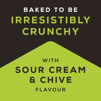 Jacob's cracker crisps sour cream and chive 150g, UK version