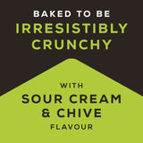Jacob's cracker crisps sour cream and chive 150g, UK version
