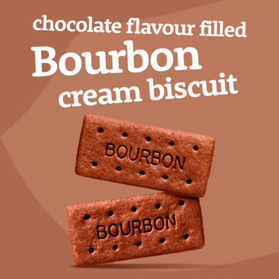 McVitie's Tasties Bourbon Cream Biscuits 300g, imported from the UK