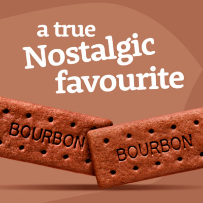 McVitie's Tasties Bourbon Cream Biscuits 300g, imported from the UK