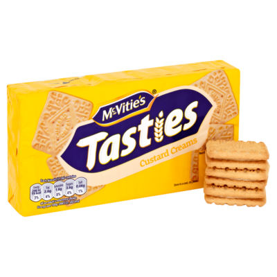 McVitie's custard cream biscuits 300g, imported from the UK