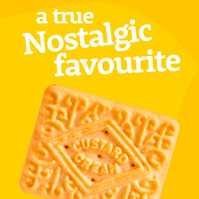 McVitie's custard cream biscuits 300g, imported from the UK