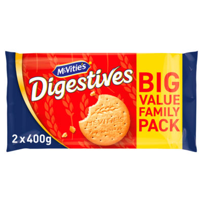 McVitie's Original Digestive Biscuits twin pack, UK version