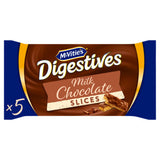 ASDA McVitie's Digestive Slices Topped with Milk Chocolate Sweet Biscuit 114.1g- Buy online at McGrocer
