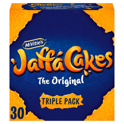 McVitie's Original Jaffa Cakes 30-pack, imported from the UK