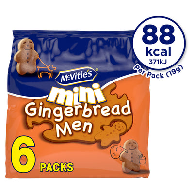 ASDA McVitie's Mini Gingerbread Men Biscuits 114g- Buy online at McGrocer