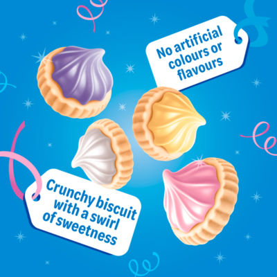 McVitie's Iced Gems Biscuits Mixed Flavour 5 Pack, imported from the UK