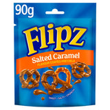 ASDA Flipz Salted Caramel Coated Pretzel Snack 90g- Buy online at McGrocer