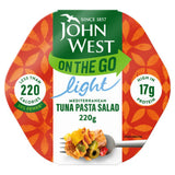 John West light Mediterranean tuna pasta salad 220g, UK version
