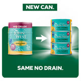 John West No Drain Tuna Chunks sunflower oil 3x100g, UK version