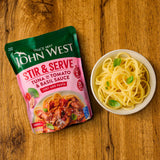 John West Stir & Serve Tuna in Tomato & Basil Sauce 300g (British brand)
