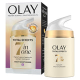 ASDA Olay Total Effects 7 in 1 Anti-Ageing Night Cream with Niacinamide and Vitamin C 50ml- Buy online at McGrocer