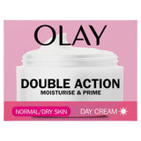 ASDA Olay Double Action Moisturise & Prime Day Cream 50ml- Buy online at McGrocer