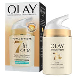 Olay Total Effects anti-ageing day moisturiser 50ml, imported from the UK