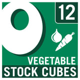 Oxo Vegetable Stock Cubes 12 pack 71g, imported from the UK