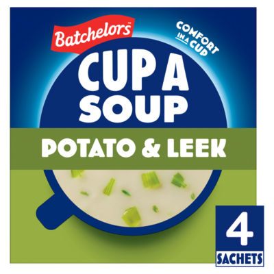 Batchelors Potato & Leek instant soup 107g - British product