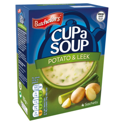 Batchelors Potato & Leek instant soup 107g - British product