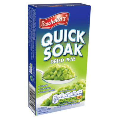 Batchelors quick soak peas 250g - British product