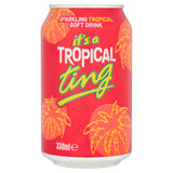 Ting sparkling tropical soft drink 330ml, UK version