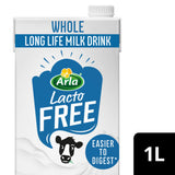 ASDA Arla LactoFREE Long Life Whole Milk Drink 1L- Buy online at McGrocer