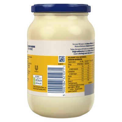 Hellmann's Real Mayonnaise Original 600g, UK version