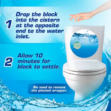 Bloo lemon in-cistern blocks 38g - British product