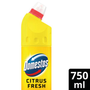 Domestos Thick Bleach Citrus Fresh Household Bleach 750 ml