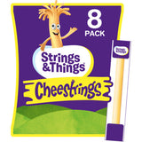 Strings & Things Cheestrings string cheese snacks 8 x 20g (British brand)