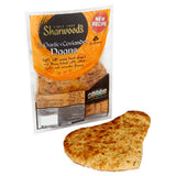 Sharwood's garlic and coriander naan bread 2 pack (British brand)