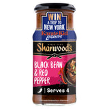 Sharwood's black bean & red pepper cooking sauce 425g (British brand)