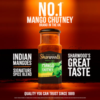 Sharwood's Green Label Mango Chutney 227g (British brand)