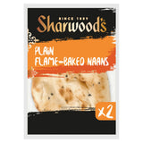 ASDA Sharwood's Plain Flame-Baked Naan Breads 2 pack- Buy online at McGrocer