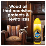 Pledge wood care polish Amber & Argan 250ml, imported from the UK