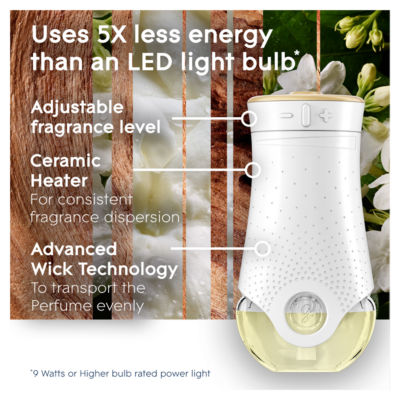 Glade scented oil plug in holder Sandalwood Jasmine 20ml - British product