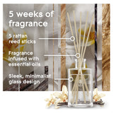 Glade Romantic Vanilla Blossom reed diffuser 50ml, UK version