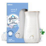 Glade motion sensor air freshener with Clean Linen scent 18ml, UK version