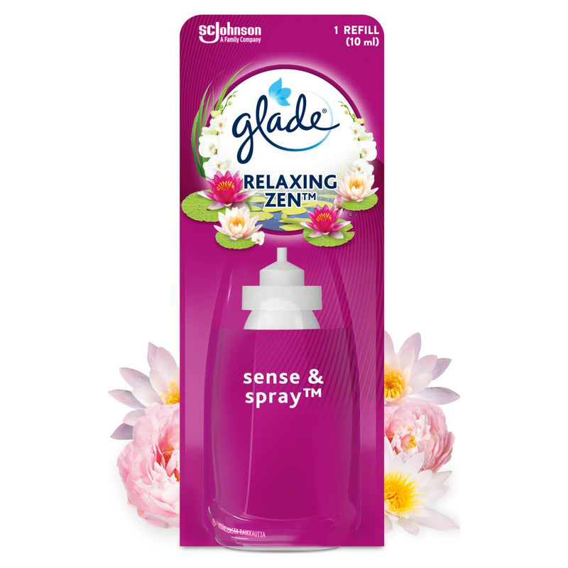 Glade Sense & Spray air freshener refill Relaxing Zen 18ml, UK version