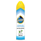 ASDA Pledge Everyday Multi-Surface Cleaning Aerosol Jasmine 250ml- Buy online at McGrocer